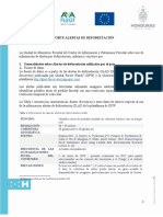 INFORME TÉCNICO, Alertas Deforestación