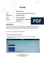 Informe Revision Reporte Incidencias