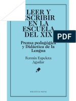 LEER Y ESCRIBIR EN LA ESCUELA DEL XIX (MEMORIA Y CRITICA DE LA EDUCACION) (Spanish Edition) (FERMÍN EZPELETA AGUILAR (EZPELETA AGUILAR Etc.)