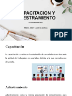 Capacitacion y Adiestramiento