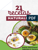 Ebook Recetario de Comidas Saludables