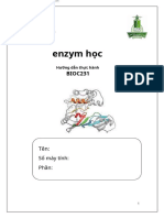 Enzymology BIOC231.en - VI
