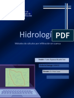 Investigacion Hidrologia