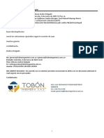 Correo 2 Tobon Ingenieria Sas