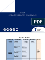 PLANTILLA - Matriz de Operacionalización de Variables - TESIS INEDITO
