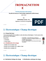 Electromagnetisme Partie 1