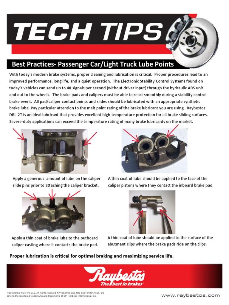 Tech Tips Pass Car Light Truck Lube Points PDF
