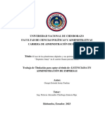 Gusqui Estrada, J. (2023) El Uso de Las Plataformas Digitales y Sus Prácticas en Las Ventasl Del Depósito Jenny en El Cantón Guano Periodo 2021.