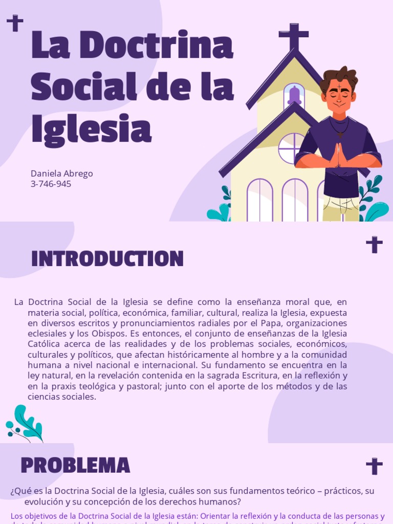 Doctrina Social de La Iglesia | PDF | Doctrina social católica ...