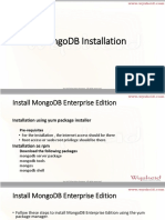 MongoDb Installation