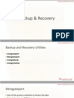Backup +recovery