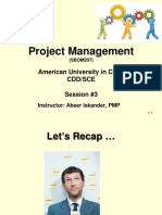 Project Management Session 3