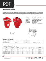 U17 Air Release Valve