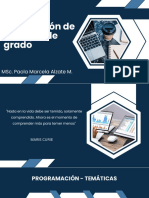 Tips para Elaboración de Trabajos de Grado