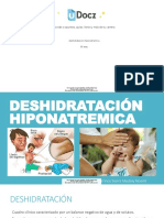 Deshidratacion Hiponatremica