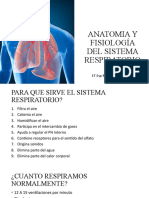 Anatomía y Fisiología Del Sistema Respiratorio