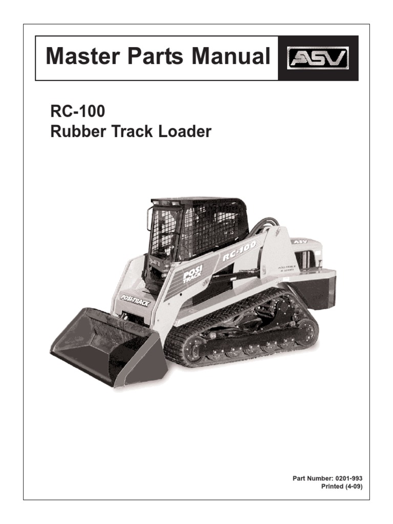ASV - RC 100 00101 - RSD Model | PDF | Screw | Manufactured Goods