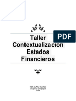 Taller Contextualizacion Estados Financieros