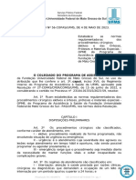 RESOLUCAO (COPAS - UFMS) N 56, de 04-05-2023.