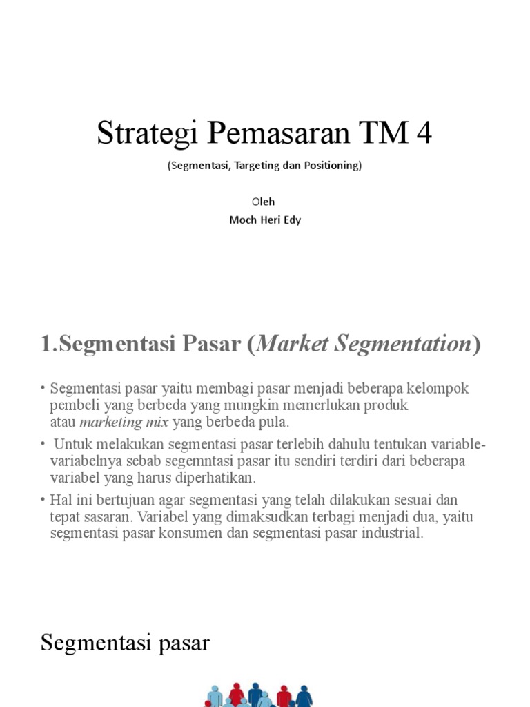 Strategi Segmentasi dan Targeting Pasar | PDF