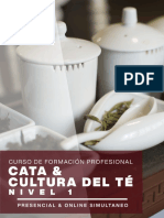 Curso Cata & Cultura Del Té - Nivel I