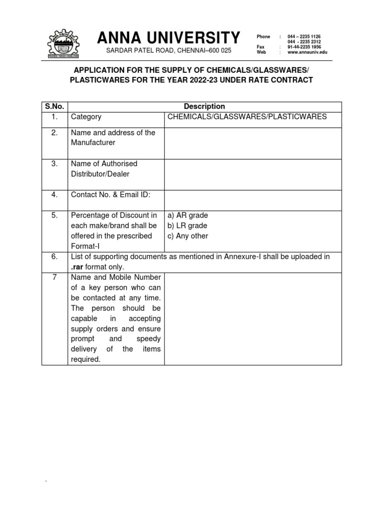 Rate Contract 202223 Au09032022 PDF Prices Business