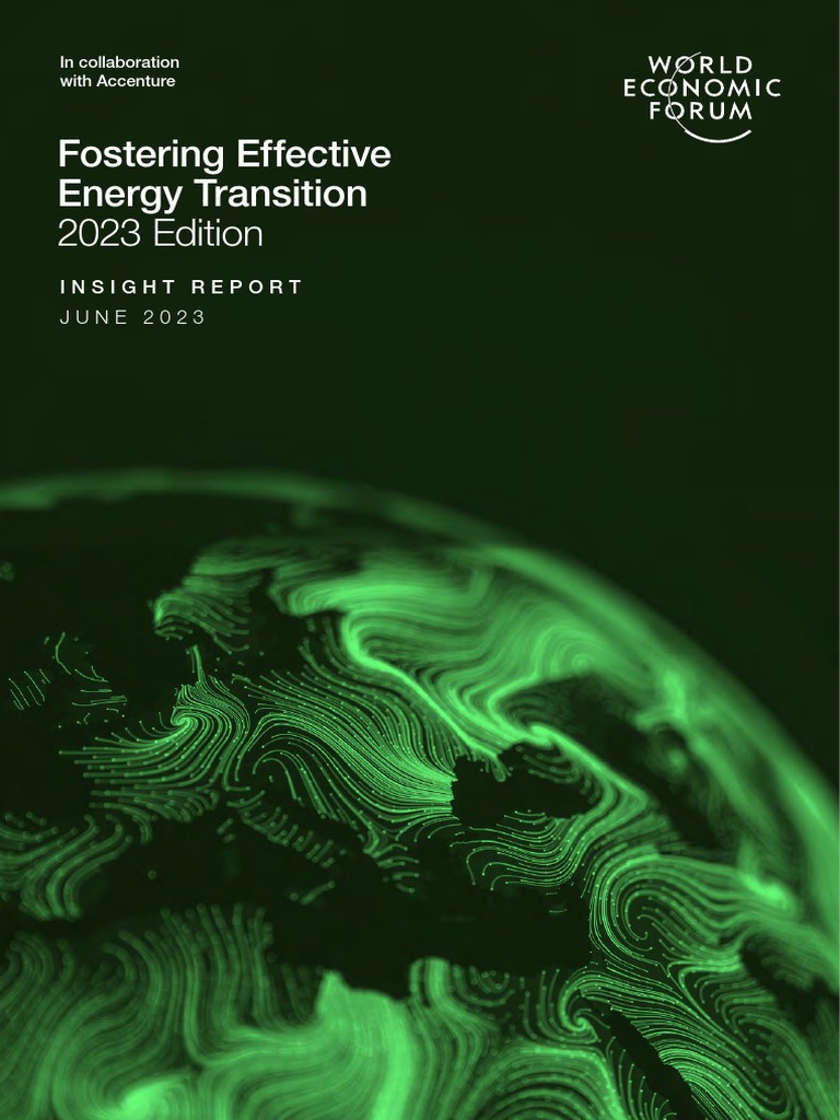 WEF Fostering Effective Energy Transition 2023 | PDF | Cost Of Living ...