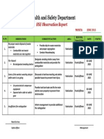 Observation Report 1-6