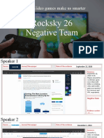 Negative Team Rocksky 26 Evidence Slideshow