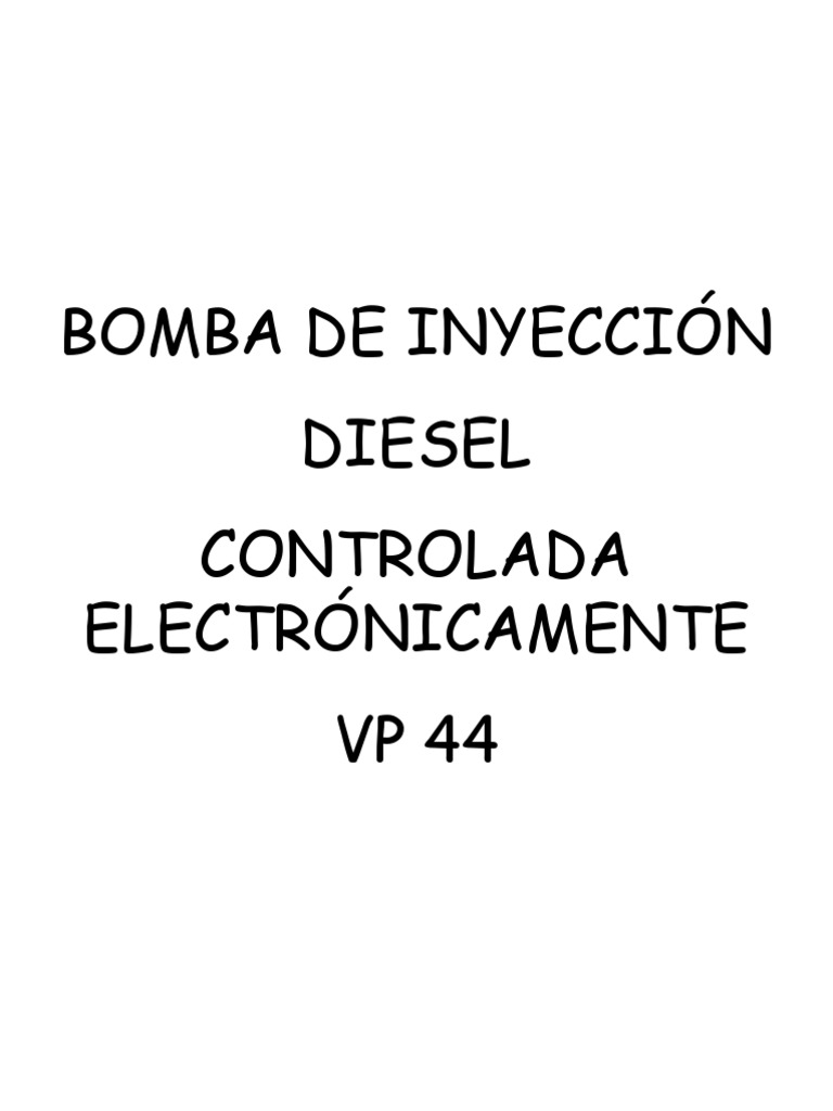 Manual VP44 | PDF