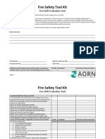 Fire Drill Evaluation Tool