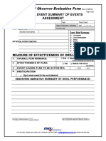 ACTUAL DISASTER EVENT EVALUATION FORM 2015a