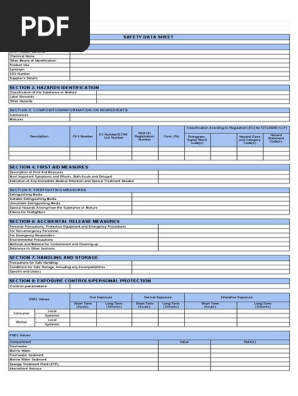 SAFETY DATA SHEET