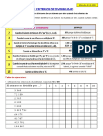 21-06 Práctica MAT. Criterios de Divisibilidad