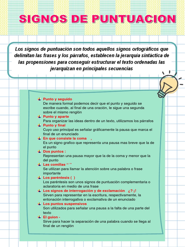 Uso y Función de los Signos de Puntuación | PDF