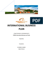 International Business Plan Template and Example