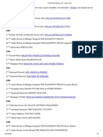 Atlas Archives CHRONOLOGICAL LIST - Atlas Press