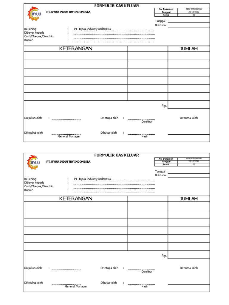 Form realisasi pdf