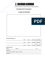 F - 4 - Formulario de Transporte para Llenar