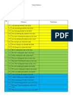 Tenses Practice