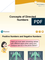 Concepts of Directed Numbers: Book 1A Chapter 2