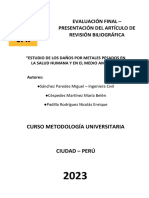 EF - Metodología - Universitaria. Sanchez Paredes Miguel