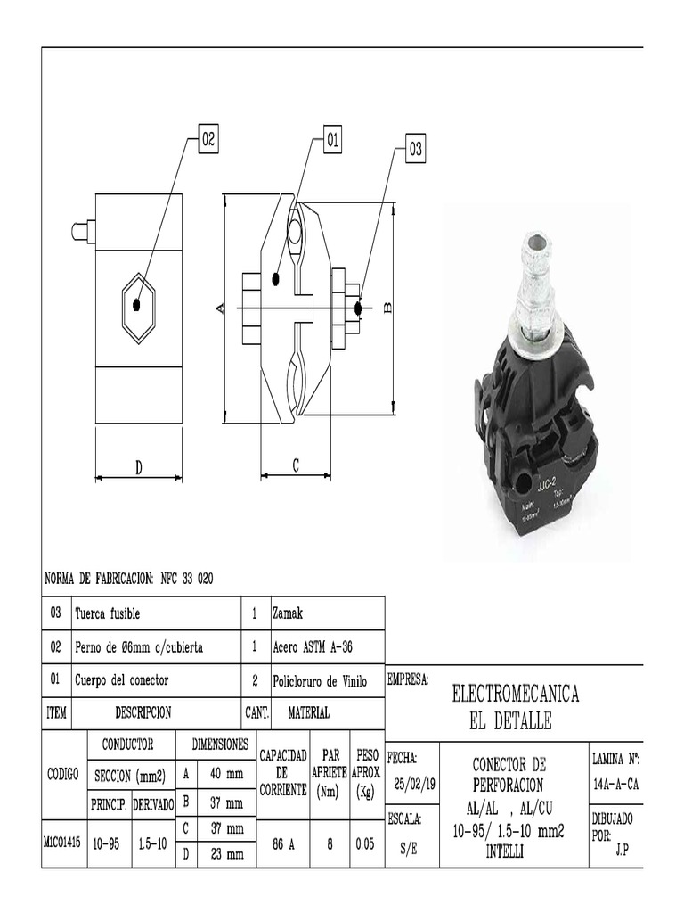 Conector perforacion 10 95 1 5 10 pdf