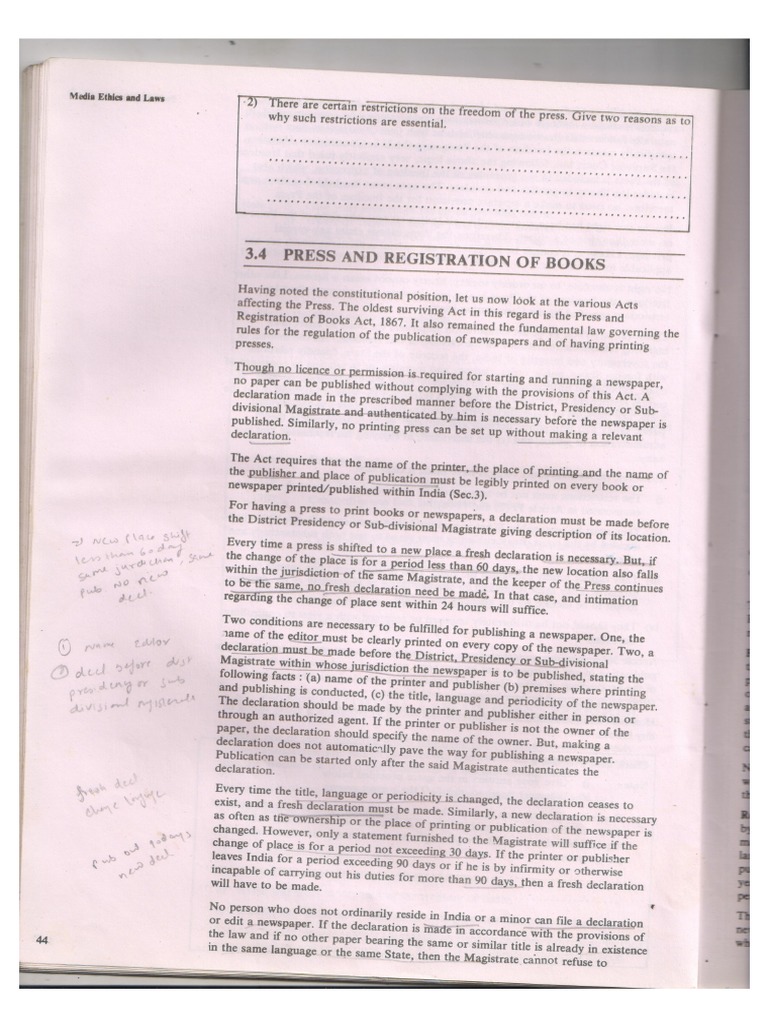 Press Registeration | PDF