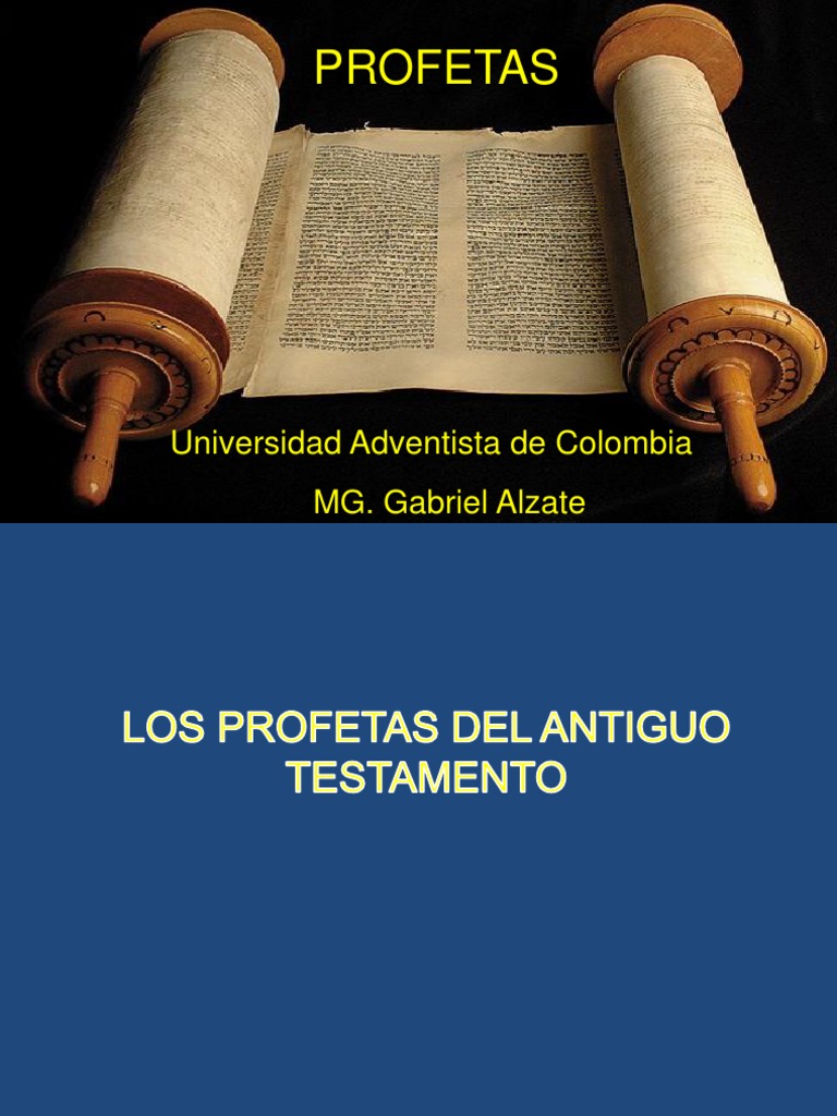 El Mensaje De Los Profetas Pdf Profecía Mesías