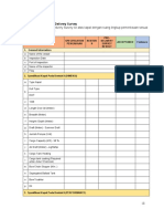 PDS System Operational Check List