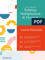 Relating Multiplication & Division: Grade 3 Mathematics