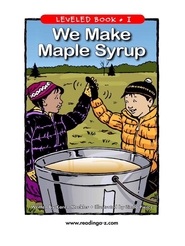 We Make Maple Syrup | PDF