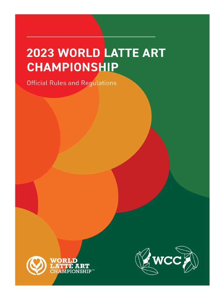 2023 WLAC Rules & Regulations PDF Coffee Drink