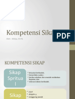 Kompetensi Sikap